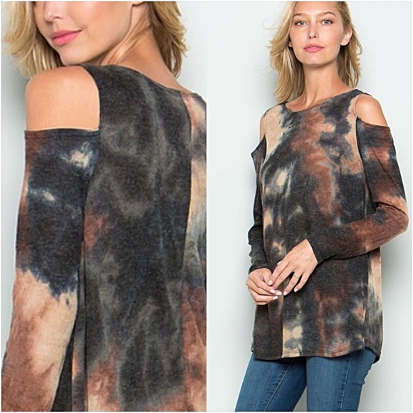💥HOTSALE💥Unique Flowy Tie Dye Tunic Top Sold - Picture 3 of 8